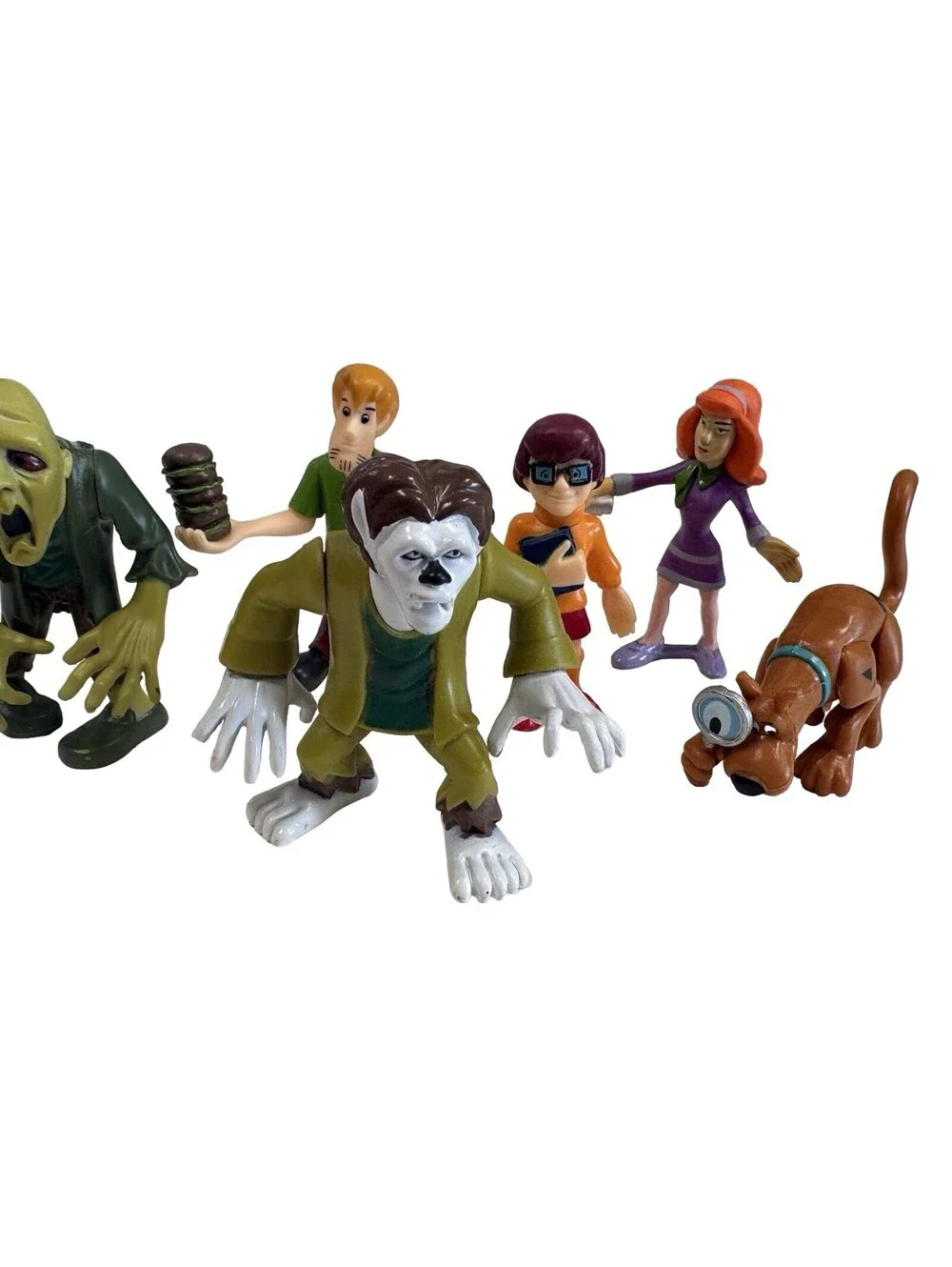 Hanna Barbera Scooby Doo Action Figures BULK X 6 VINTAGE  Poseable 2.5
